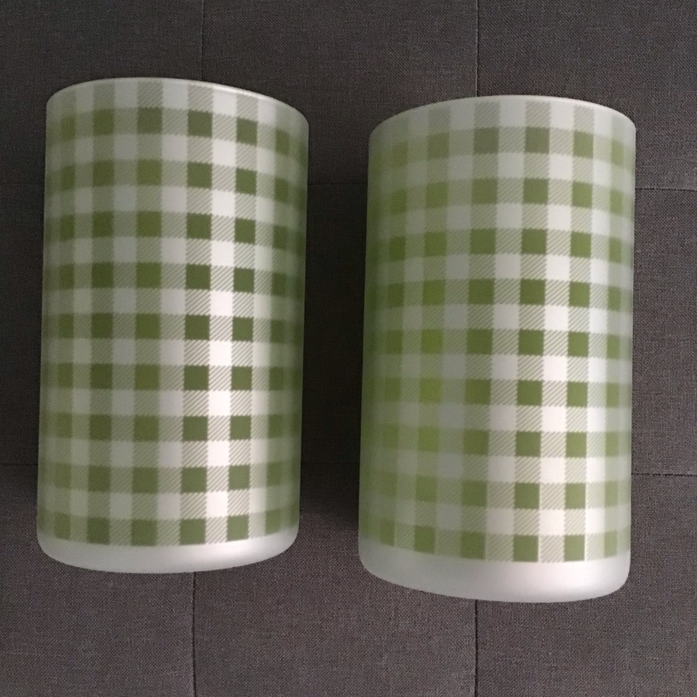 NWT SET OF 2 YANKEE GINHAM CHECK HOLDERS - Picture 5 of 6